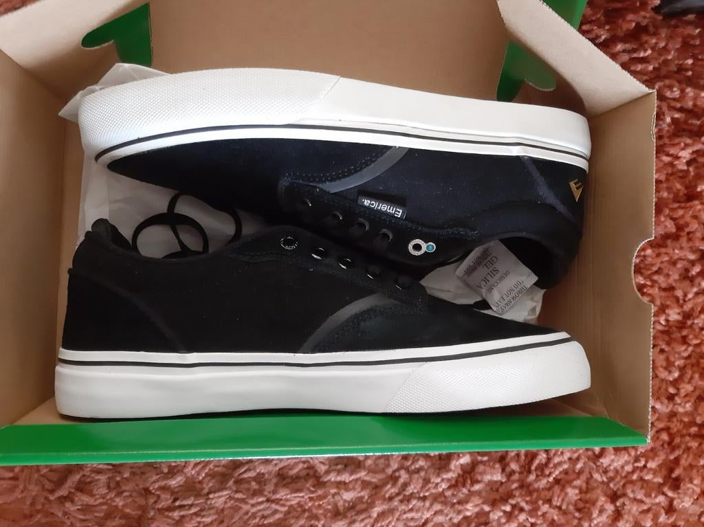 Emerica Low Vulc Skateschoenen Zwart - Maat 41, Zwart, Nieuw, Ophalen of Verzenden, Sneakers of Gympen