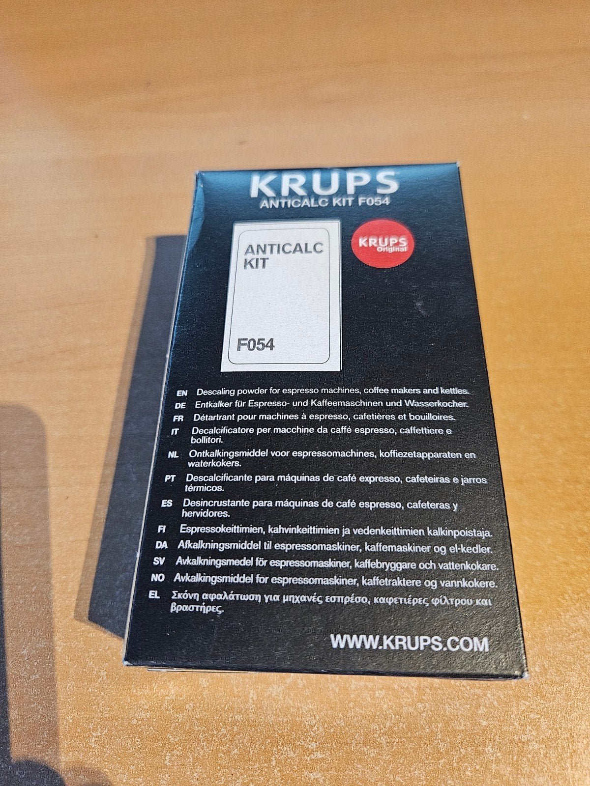 Krups Anticalc Kit F054 Ontkalkingsmiddel, Ophalen of Verzenden, Nieuw