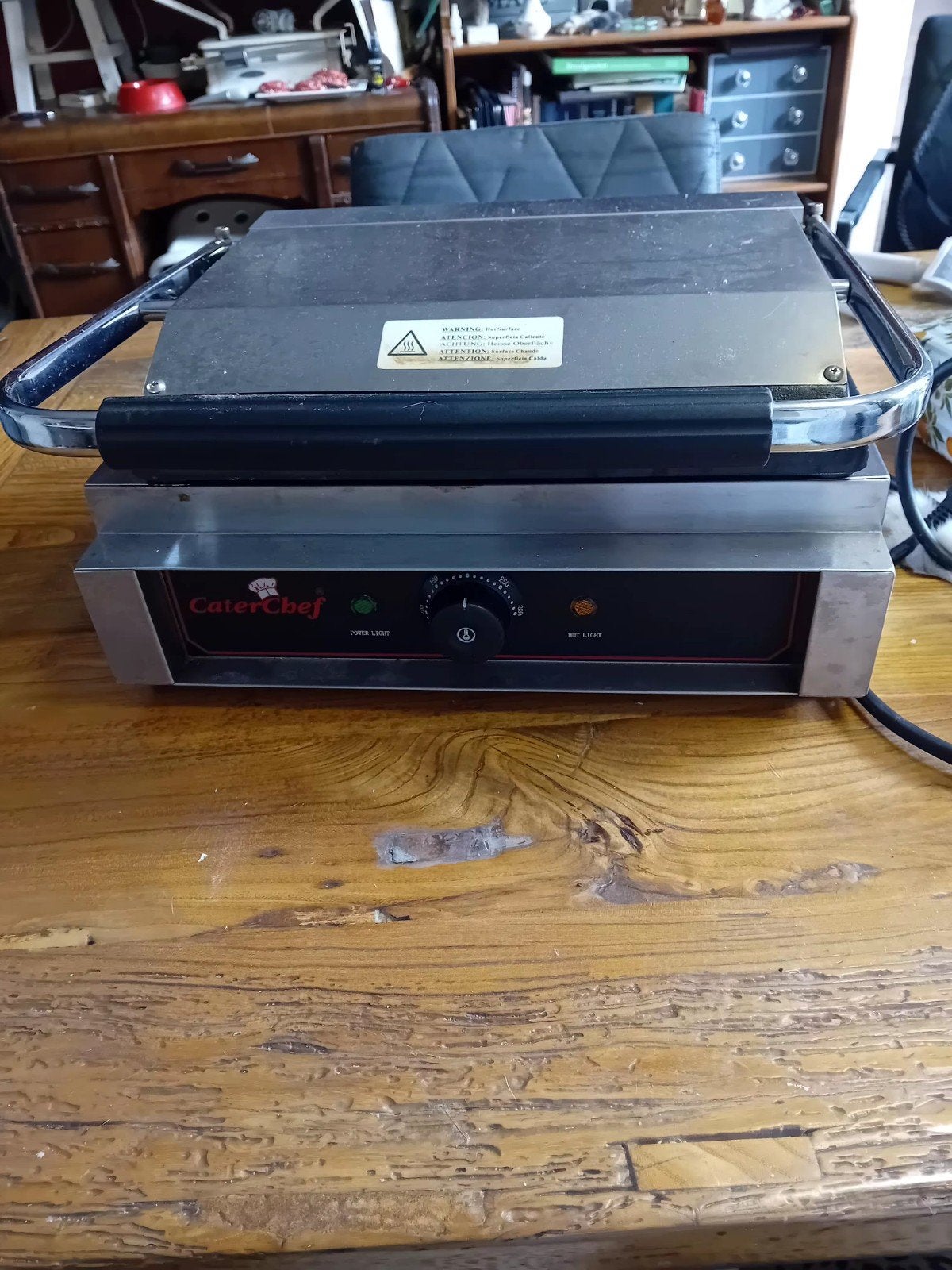 contact grill, Witgoed en Apparatuur, Ophalen, Gebruikt