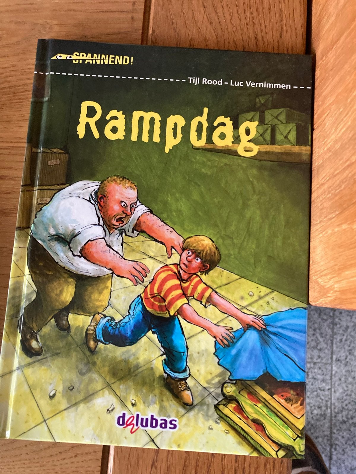 Rampdag - Spannend kinderboek van Tijl Rood & Luc Vernimmen, Ophalen of Verzenden, Zo goed als nieuw, Fictie algemeen