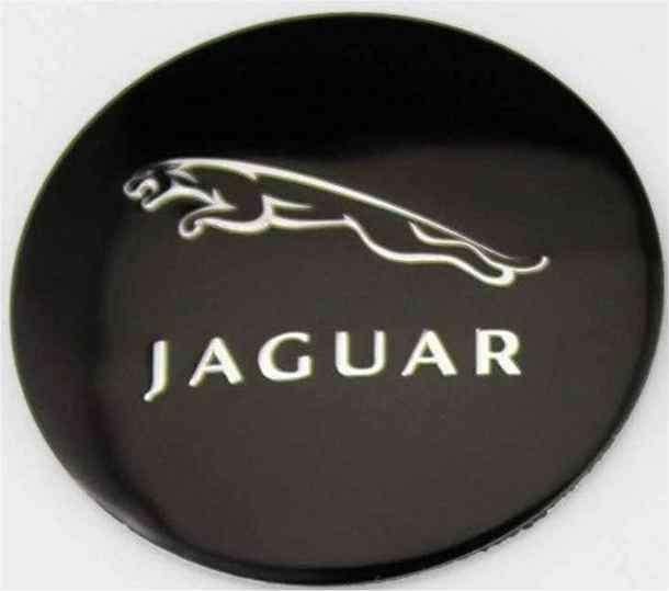 Jaguar naafdop sticker, Verzenden