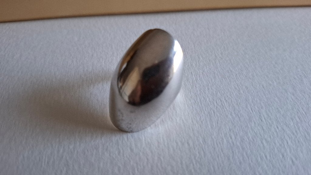 ring 925 zilver 17 mm, Ophalen of Verzenden, Zo goed als nieuw, 17 tot 18, Dame