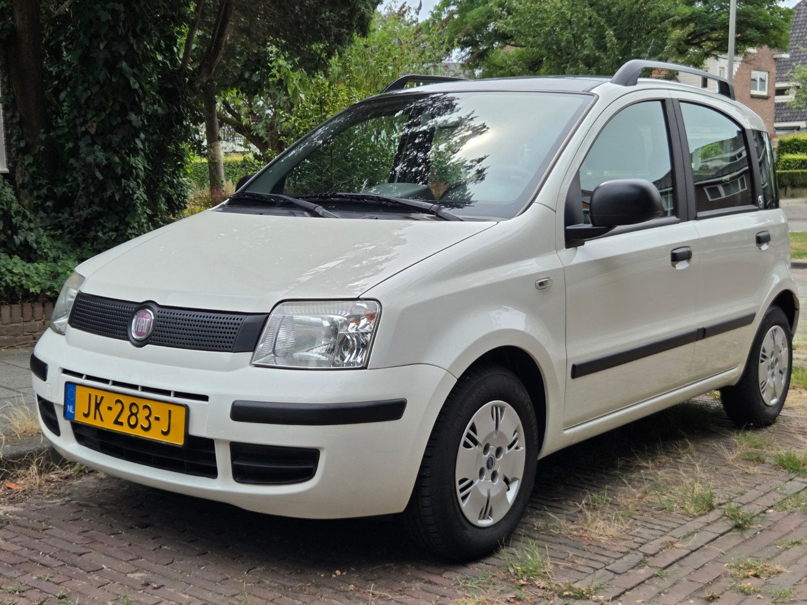 Fiat Panda Edizione 30 / panoramadak  / nw APK, Voorwielaandrijving, Stof, 54 pk, Zwart