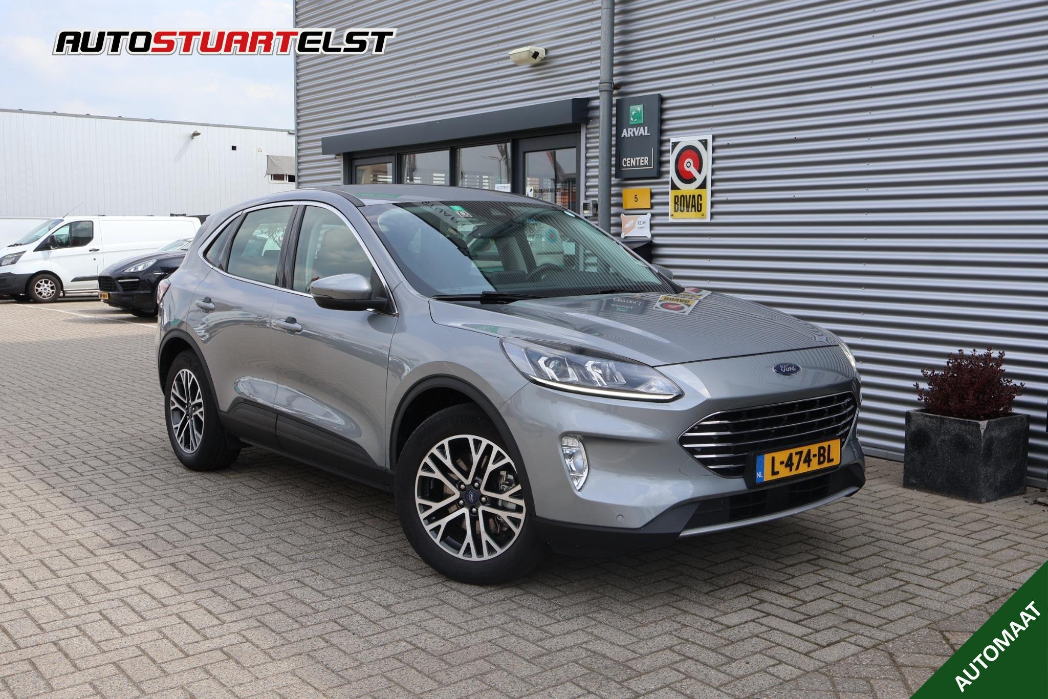 Ford Kuga 2.5 PHEV Titanium 1e Eigenaar | Volledig Onderh |, Gebruikt, Euro 6, 4 cilinders, Grijs