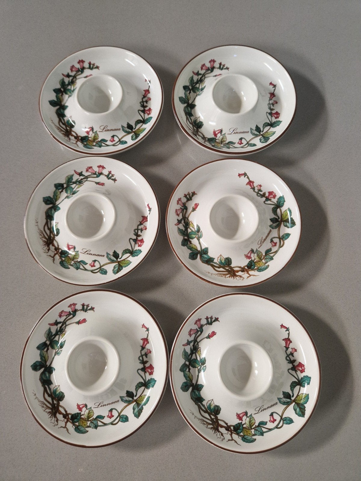 6 Eierdoppen Villeroy en Boch Botanica, Ophalen, Nieuw, Schaal of Schalen, Overige stijlen