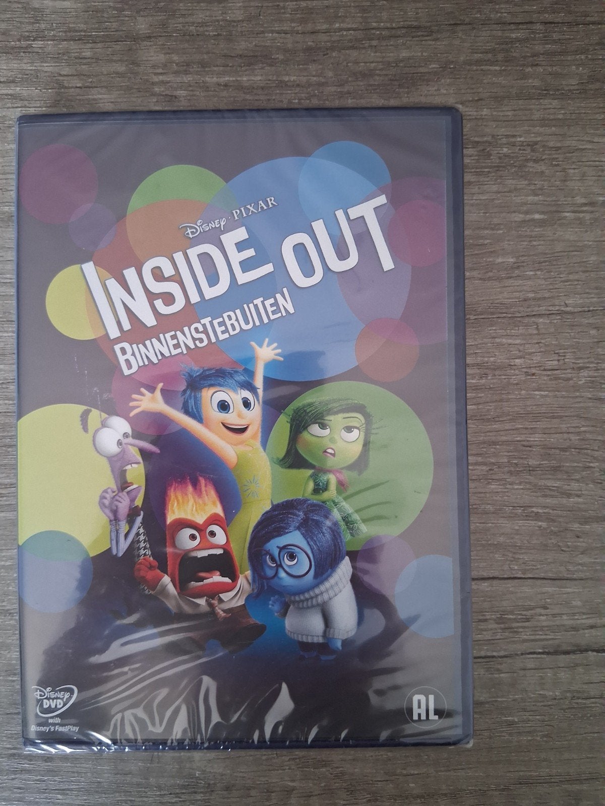 Disney pixar - inside out nieuw in verpakking, Europees, Tekenfilm, Alle leeftijden, Nederlands