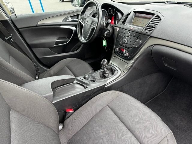Opel Insignia Sports Tourer 1.8 Edition 179.000km Airco/ECC,, Stof, Gebruikt, Zwart, 4 cilinders