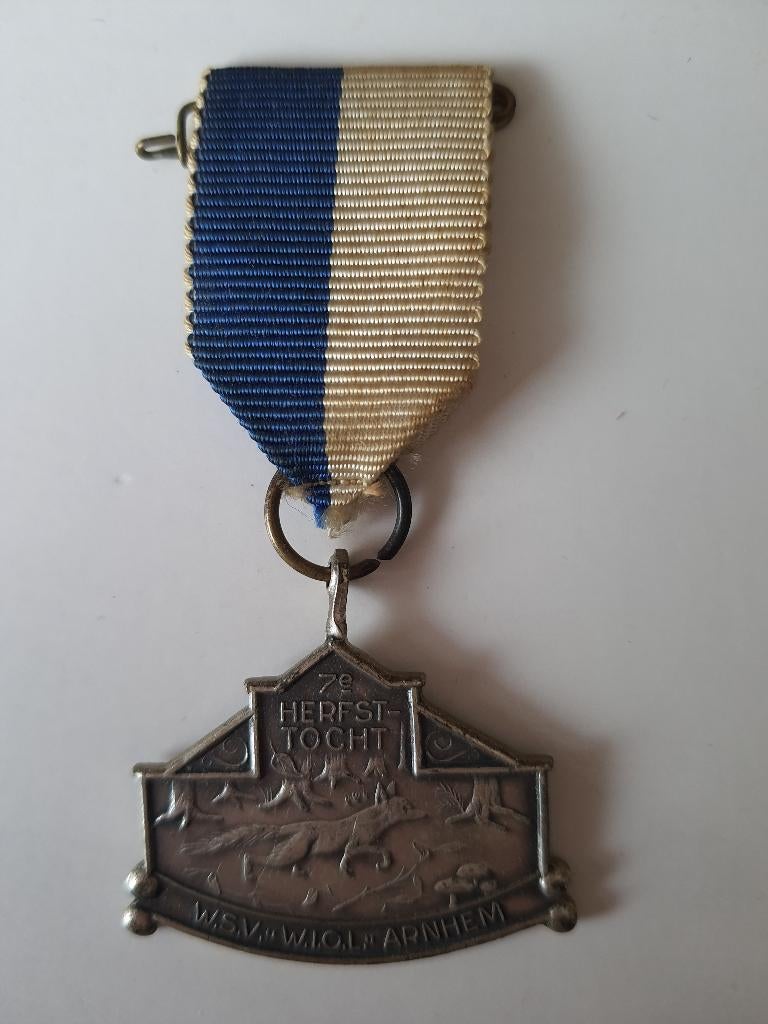 Wandelmedaille herfsttocht Arnhem, Postzegels en Munten, Ophalen of Verzenden, Overige materialen, Nederland