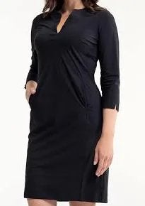 Studio Anneloes Simplicity jurk zwart travelstof XL zgan, Zwart, Maat 46/48 (XL) of groter, Ophalen of Verzenden, Zo goed als nieuw