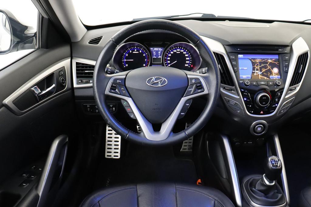 Hyundai Veloster 1.6 GDI/140PK I-CATCHER -PANO.DAK|CRUISE|LE, Auto's, Hyundai, Voorwielaandrijving, Gebruikt, 1591 cc, 4 cilinders