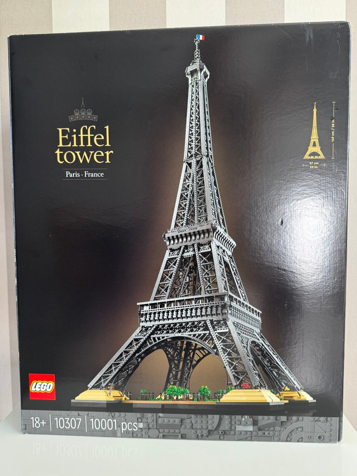 Lego Icon Eiffeltoren (10307), Lego, Compleet, Ophalen of Verzenden, Zo goed als nieuw