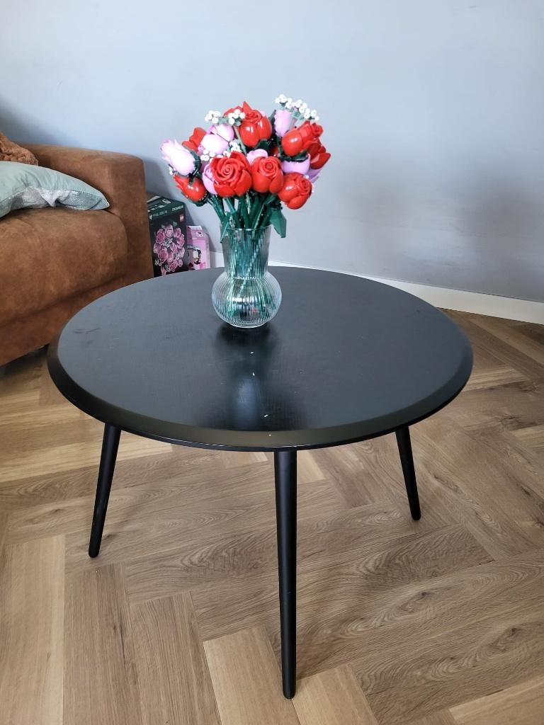Ronde salontafel, Ophalen, Gebruikt, 50 tot 100 cm, Rond