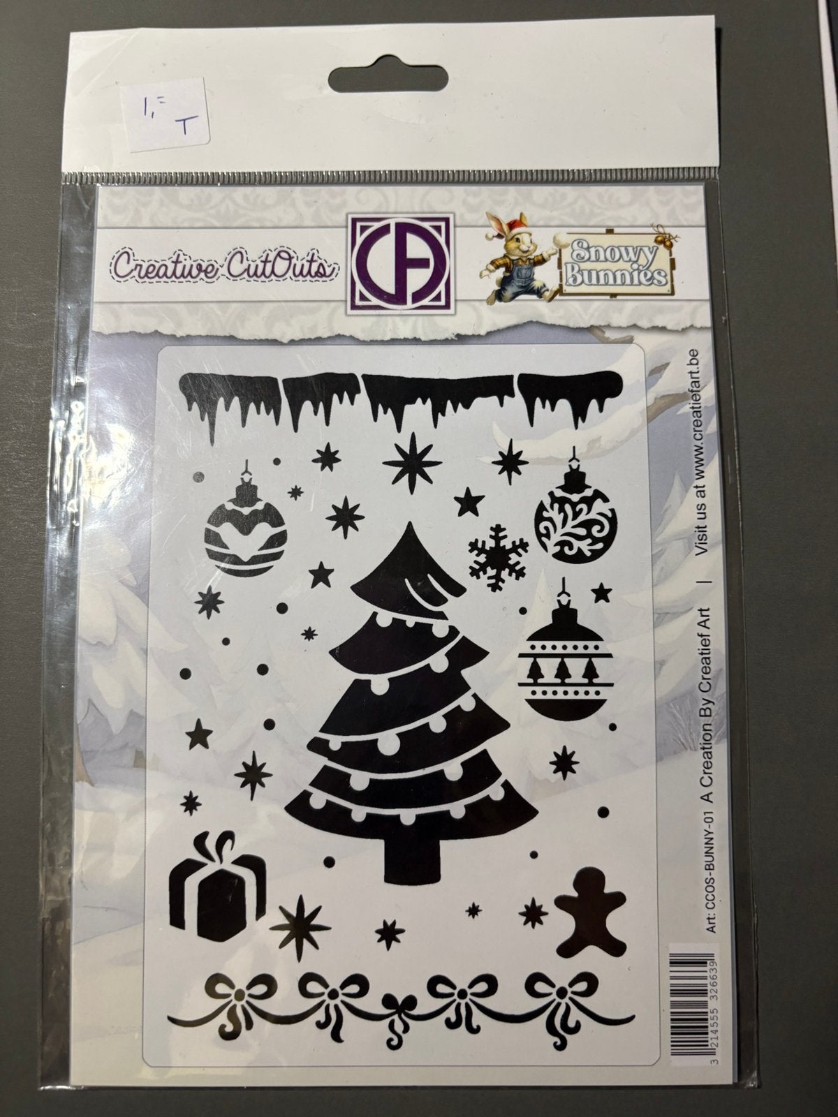 Stencil creative art kerst nieuw, Ophalen of Verzenden, Zo goed als nieuw, Kerst, Pons of Mal