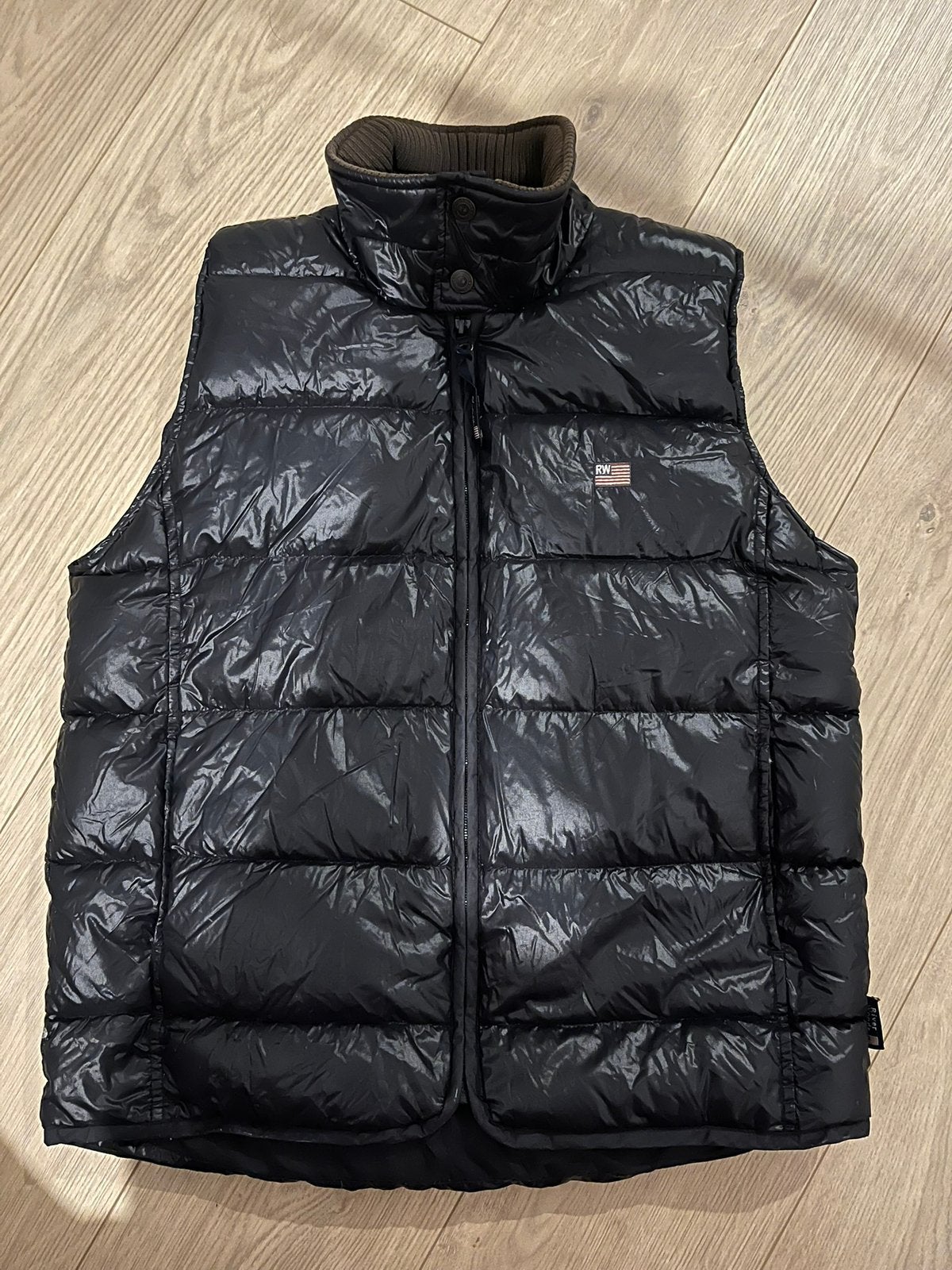 River woods bodywarmer maat L Z.G.A.N, Kleding | Heren, Ophalen of Verzenden, Zo goed als nieuw, Maat 52/54 (L), Zwart
