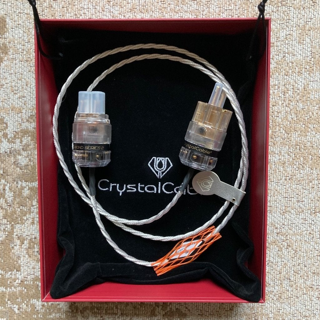 Crystal Cable Reference2 Diamond stroomkabel