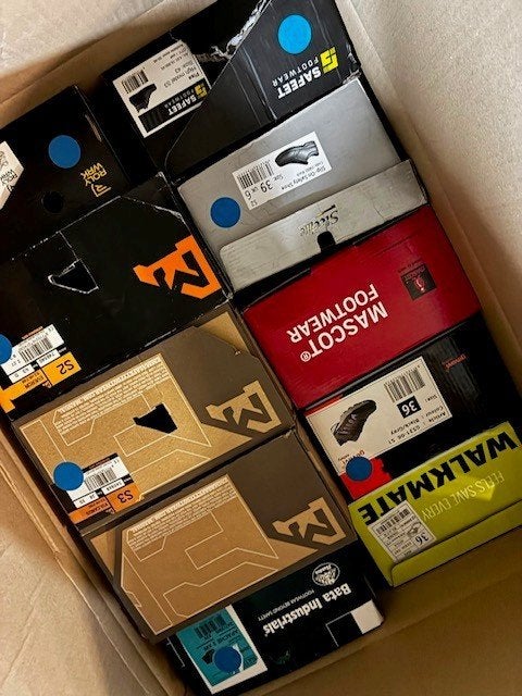 Pallet nieuwe werkschoenen, Ophalen of Verzenden, Nieuw, Overige kleuren, Werkschoenen