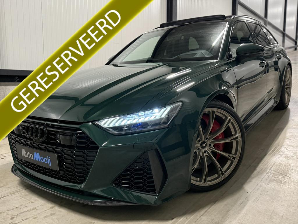 Audi RS6 C8 *ABT 700PK* Goodwood Green / Keramisch / Carbon, Automaat, 700 pk, Gebruikt, RS6