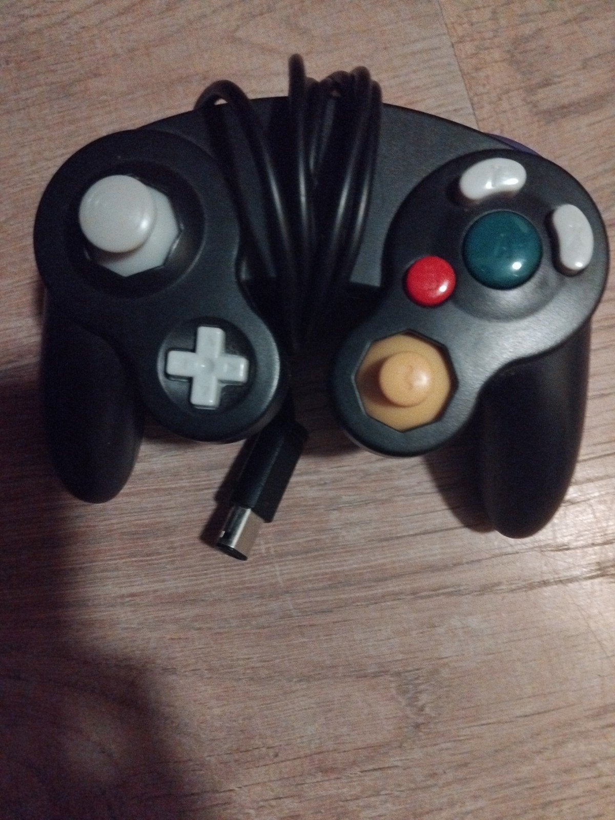 Nintendo GameCube Controller, Ophalen of Verzenden, Gebruikt, Zwart, Met 1 controller
