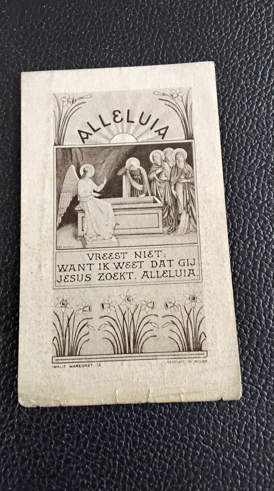 Bidprentje Zuster Maria Josephita (1927), Antiek en Kunst, Antiek | Religie, Ophalen of Verzenden