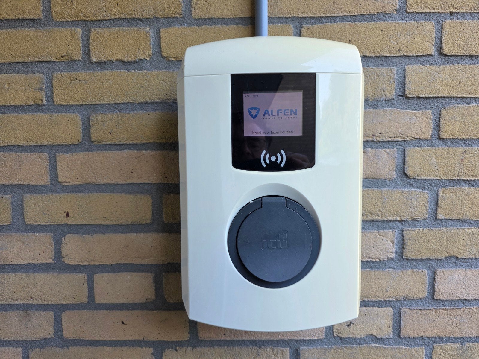 ICU / Alfen laadpaal 11 KW met RFID druppel, Ophalen of Verzenden, Gebruikt, Laadpaal