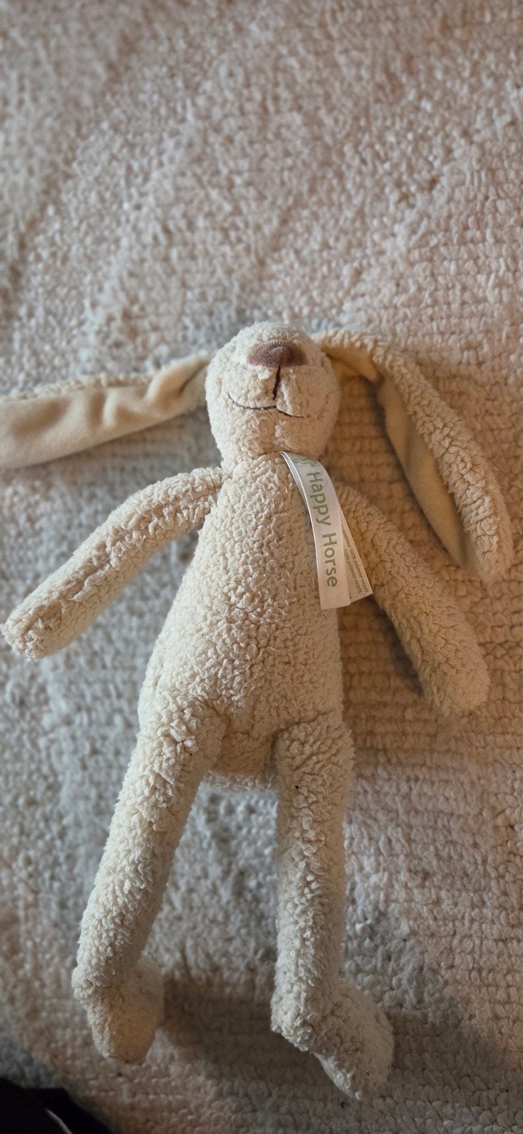 Happy Horse konijn knuffel - Nieuwstaat, Ophalen, Happy Horse, Met label, Beige