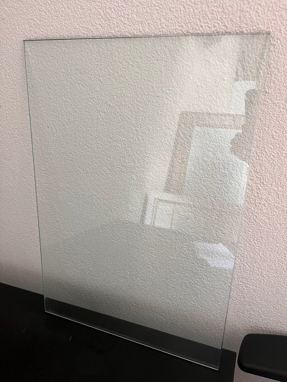 Glasplaat 35 x 52 cm, Ophalen, Zo goed als nieuw, Glasplaat, Minder dan 80 cm