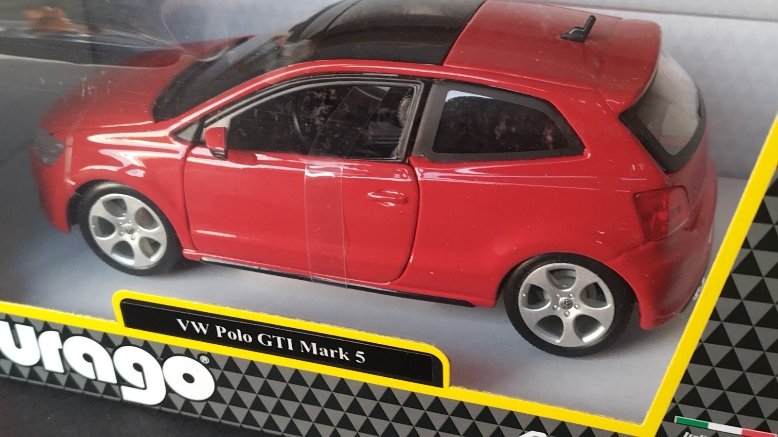 Volkswagen VW Polo Mk5 GTi 1:24 Bburago Burago Pol, Auto, ., Nieuw, Ophalen of Verzenden