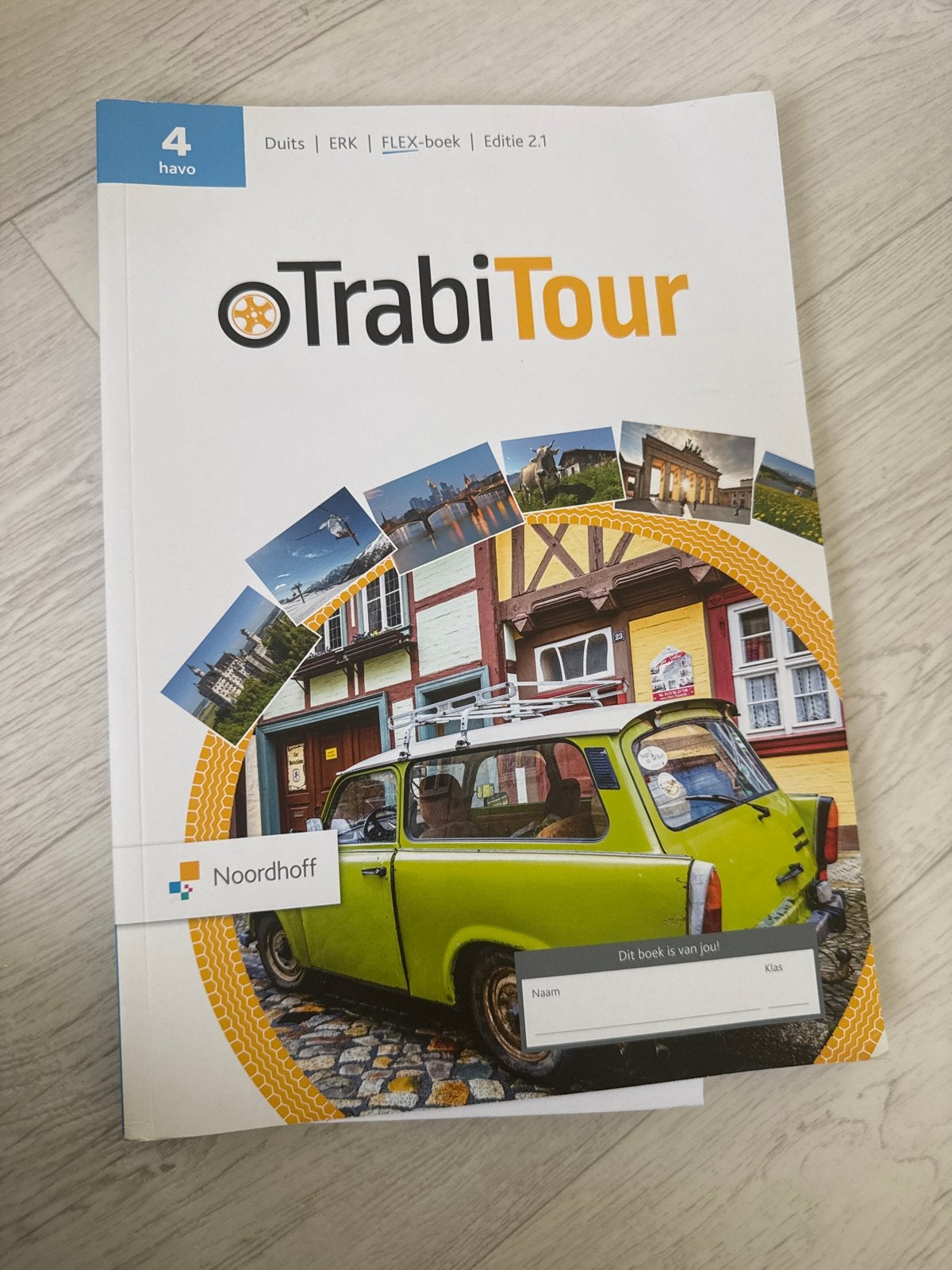 TrabiTour Duits 4 havo FLEX-boek Editie 2.1 Noordhoff, Boeken, Ophalen, Gelezen, HAVO, Duits