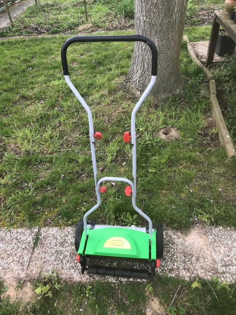 Handgrasmaaier 38 cm, Ophalen, Gebruikt, Florabest, Handgrasmaaier