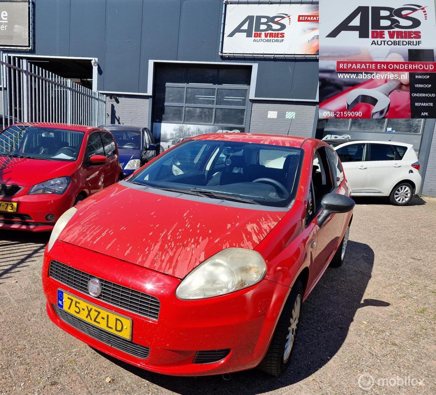 Fiat Punto 1.2 Classic Edizione Cool INRUILER ZOMEE, Elektrische ramen, 1242 cc, 4 cilinders, Origineel Nederlands