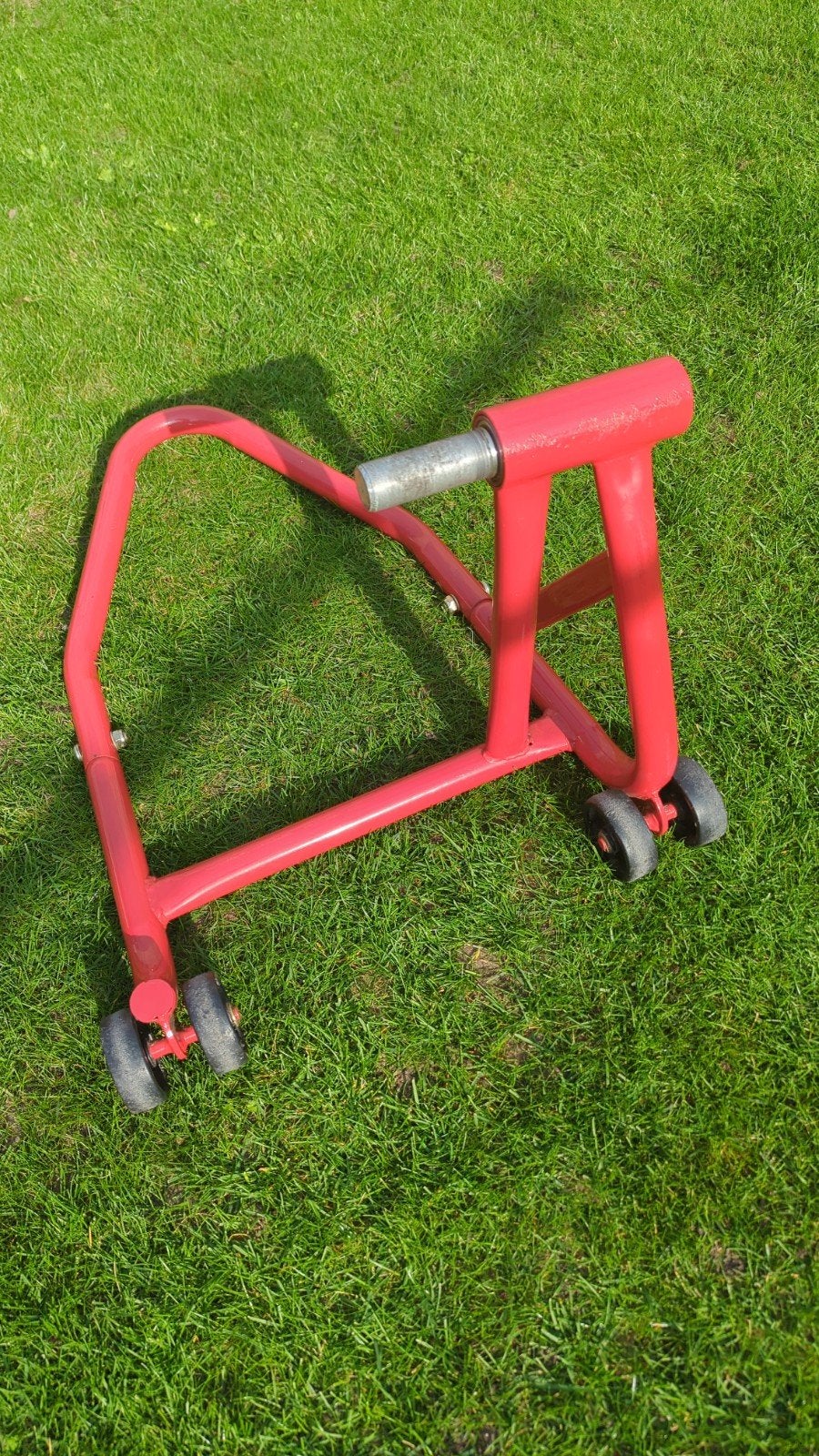 paddockstand enkelzijdig links, Ophalen