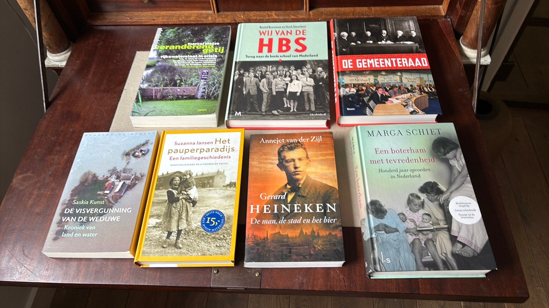 Wij van de hbs- de gemeenteraad- Heineken- Veranderend getij, Boeken, Ophalen of Verzenden, Zo goed als nieuw, Roelof Bouwman; Henk Steenhuis