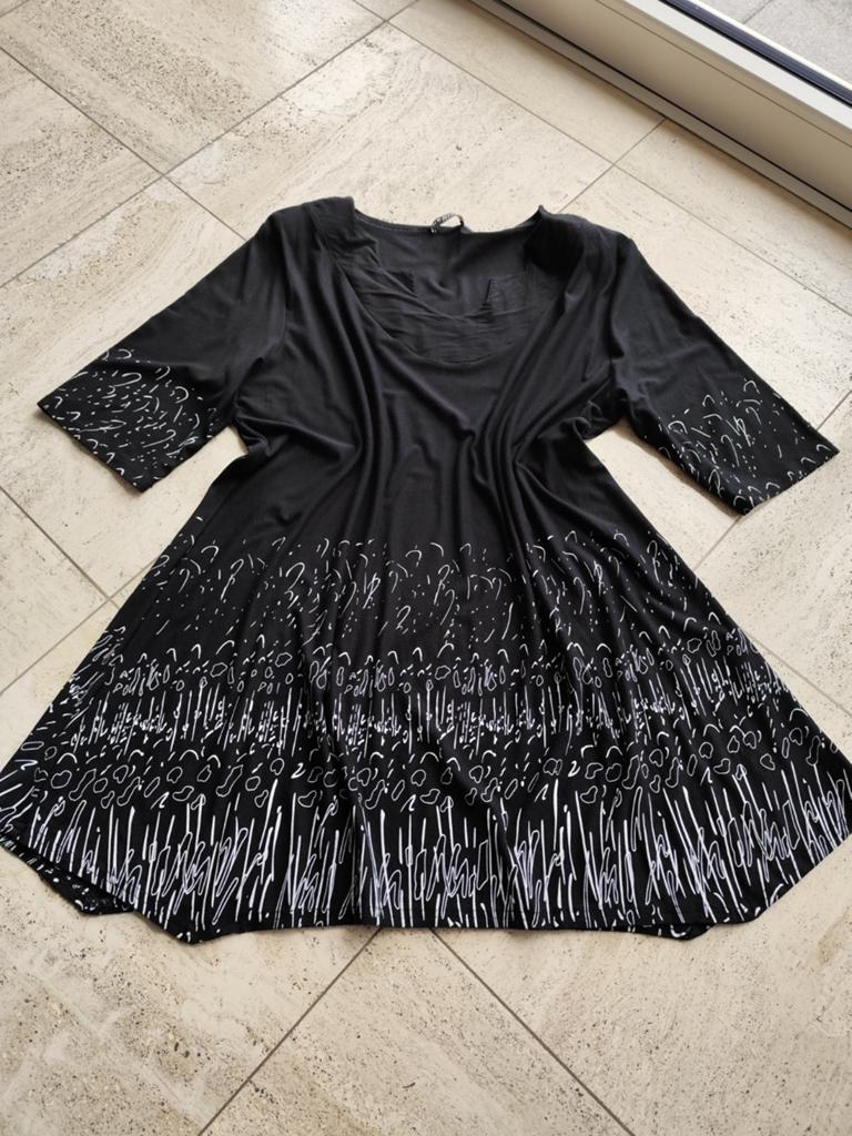 Zwart wit tuniek van New Jersey., Kleding | Dames, Ophalen of Verzenden, Zo goed als nieuw, Zwart, Blouse of Tuniek