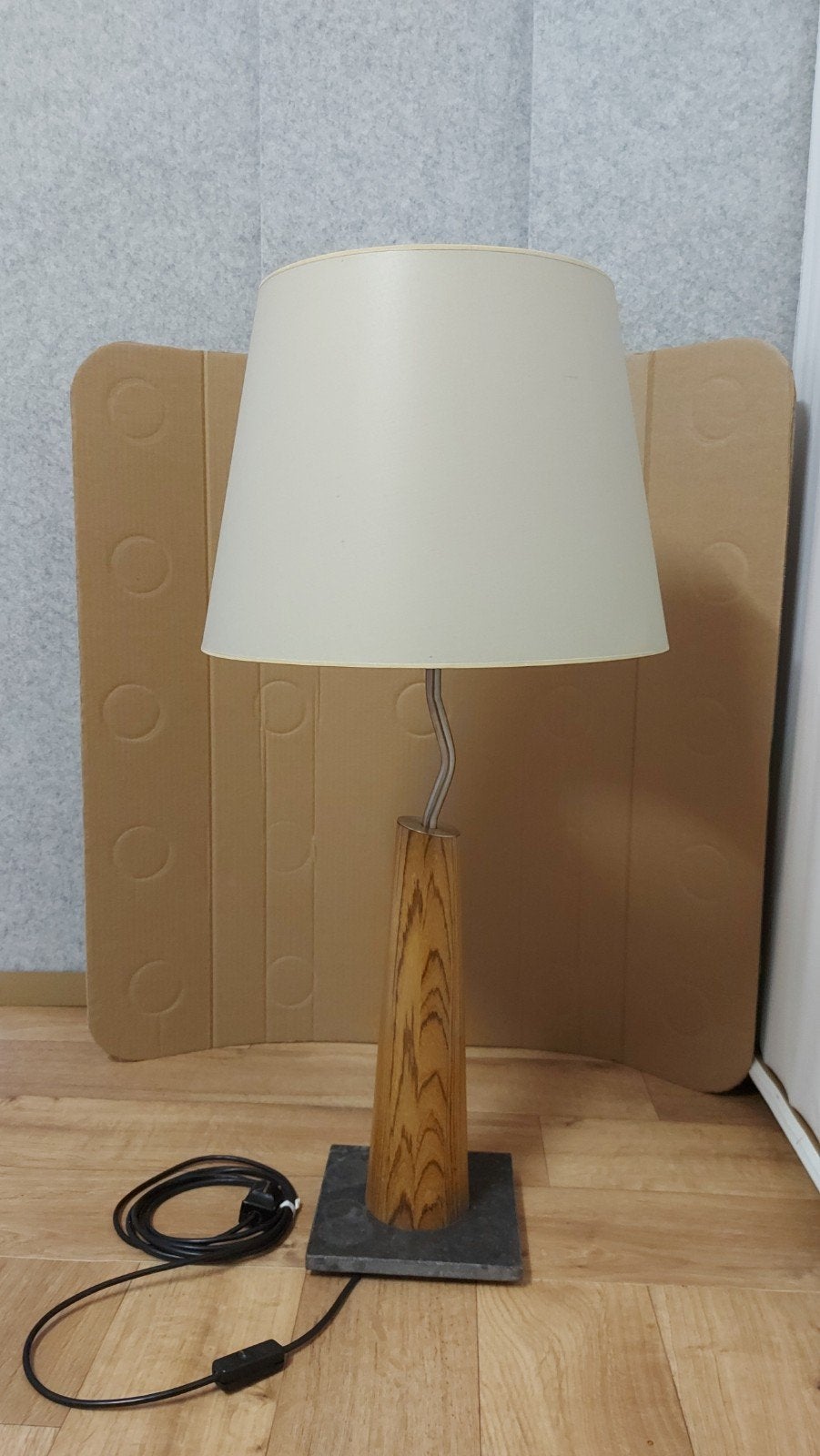 Schemerlamp vintage (95cm hoog), Ophalen, Gebruikt, Overige materialen, 75 cm of meer
