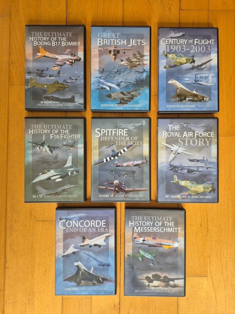 Luchtvaart DVD`S, Ophalen, Engels, Alle leeftijden, Nederlands