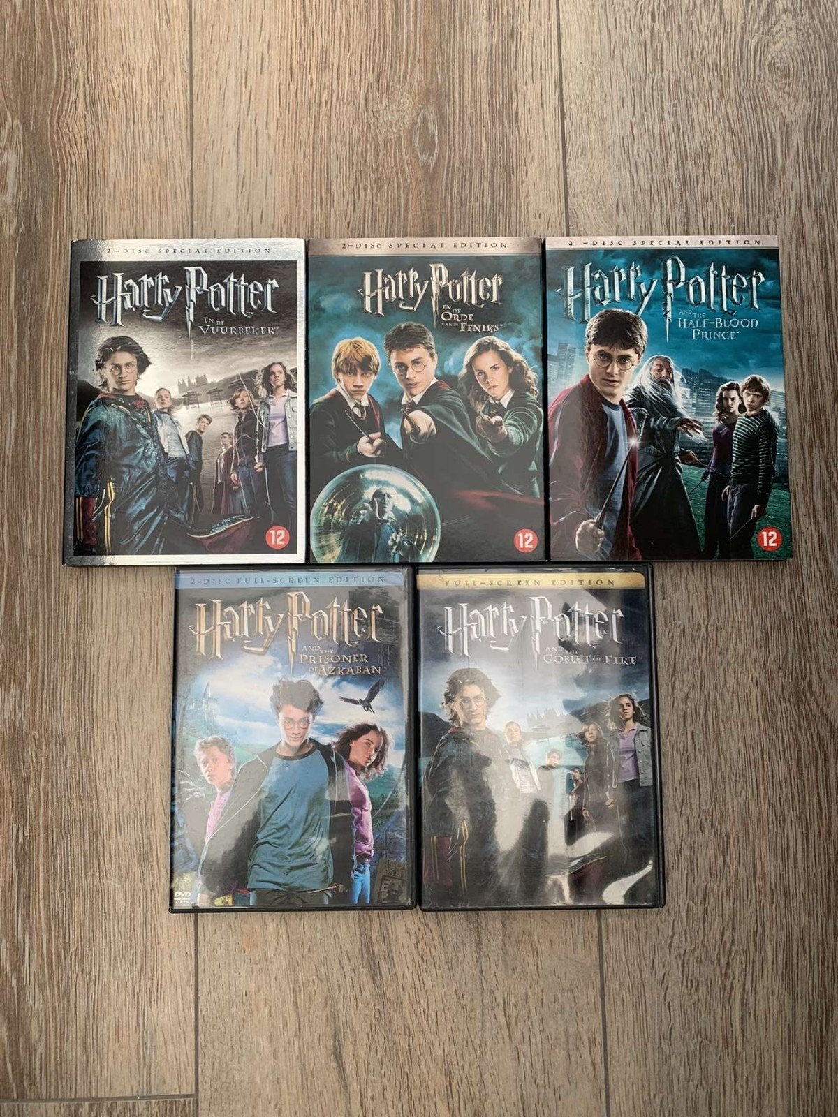 Harry Potter dvd set, Alle leeftijden, Ophalen of Verzenden, Zo goed als nieuw