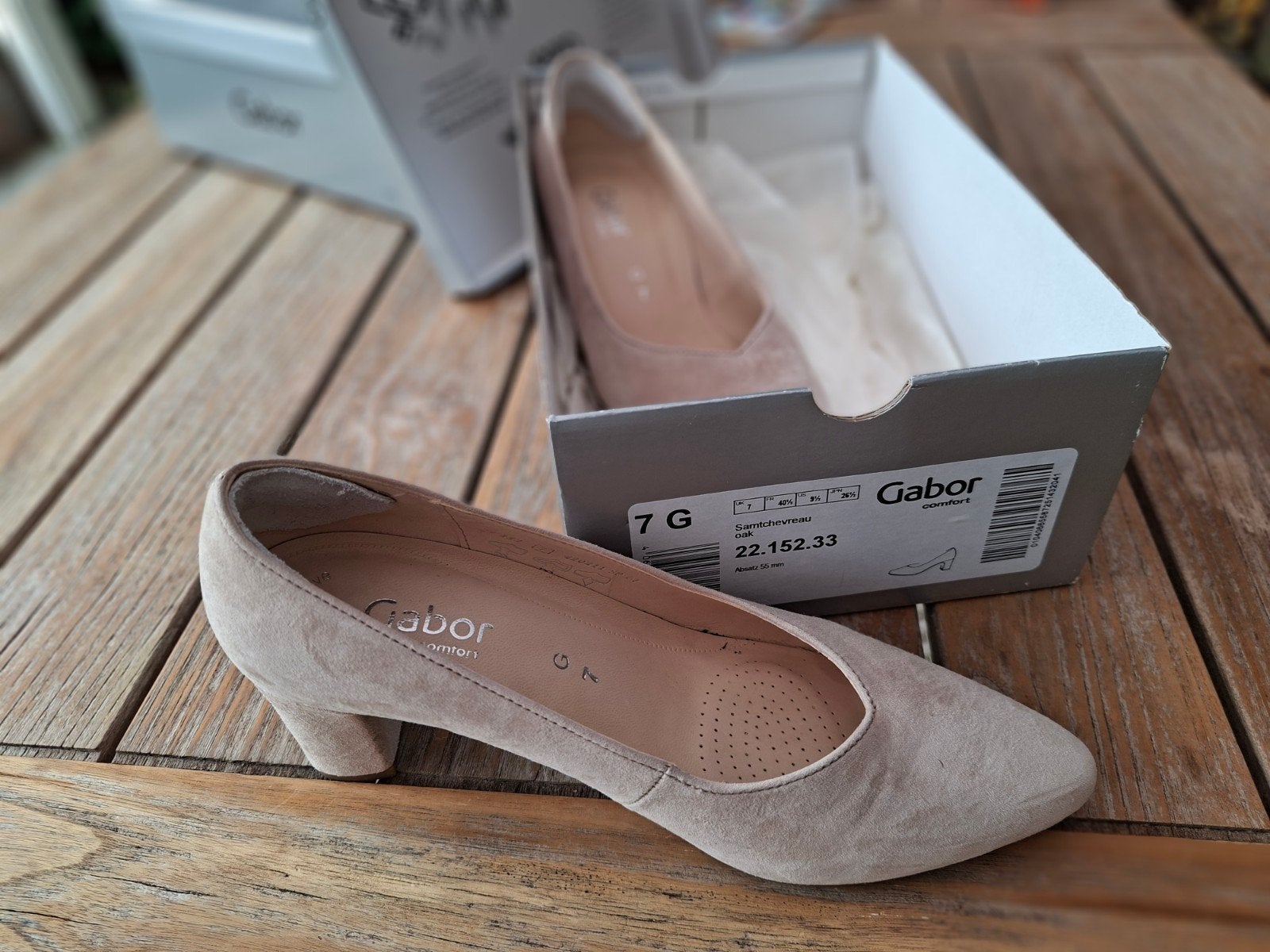Gabor Comfort Pumps - Zo goed als nieuw, Kleding | Dames, Pumps, Beige, Gabor, Ophalen of Verzenden