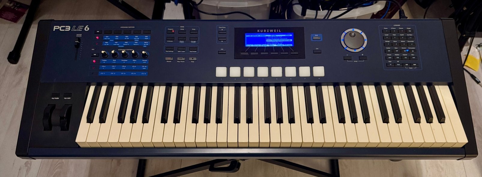 Kurzweil PC3LE6 synthworkstation, Ophalen, Gebruikt, 61 toetsen, Overige merken