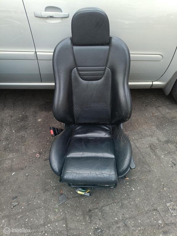 Recaro zwart lederen bestuurdersstoel Opel Zafira A, Auto-onderdelen, Ophalen, Gebruikt, Opel, Opel
