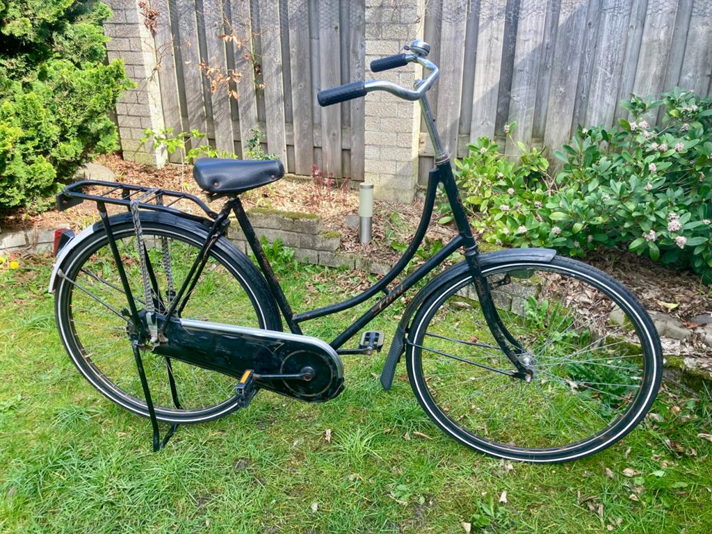 Omafiets Limit, Fietsen en Brommers, 53 tot 56 cm, Ophalen, Gebruikt, Terugtraprem