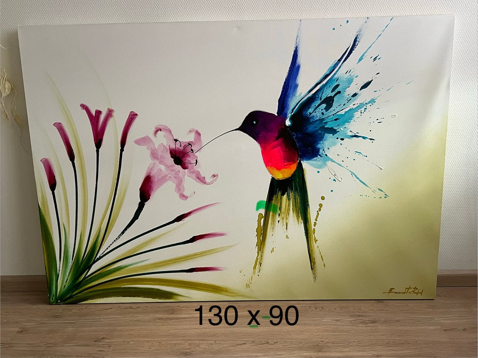 Olieverfschilderij van Everisto Rafael, Antiek en Kunst, Ophalen