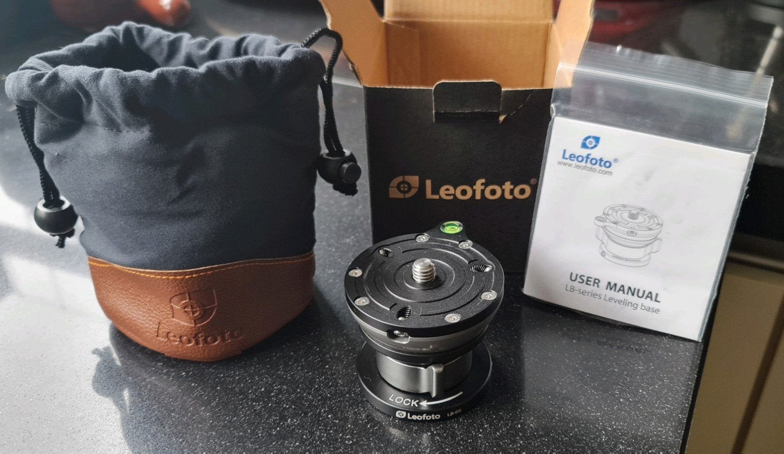 Leofoto LB-65 Leveling Base - Nieuw in doos, Audio, Tv en Foto, Fotografie | Statieven en Balhoofden, Ophalen of Verzenden, Nieuw