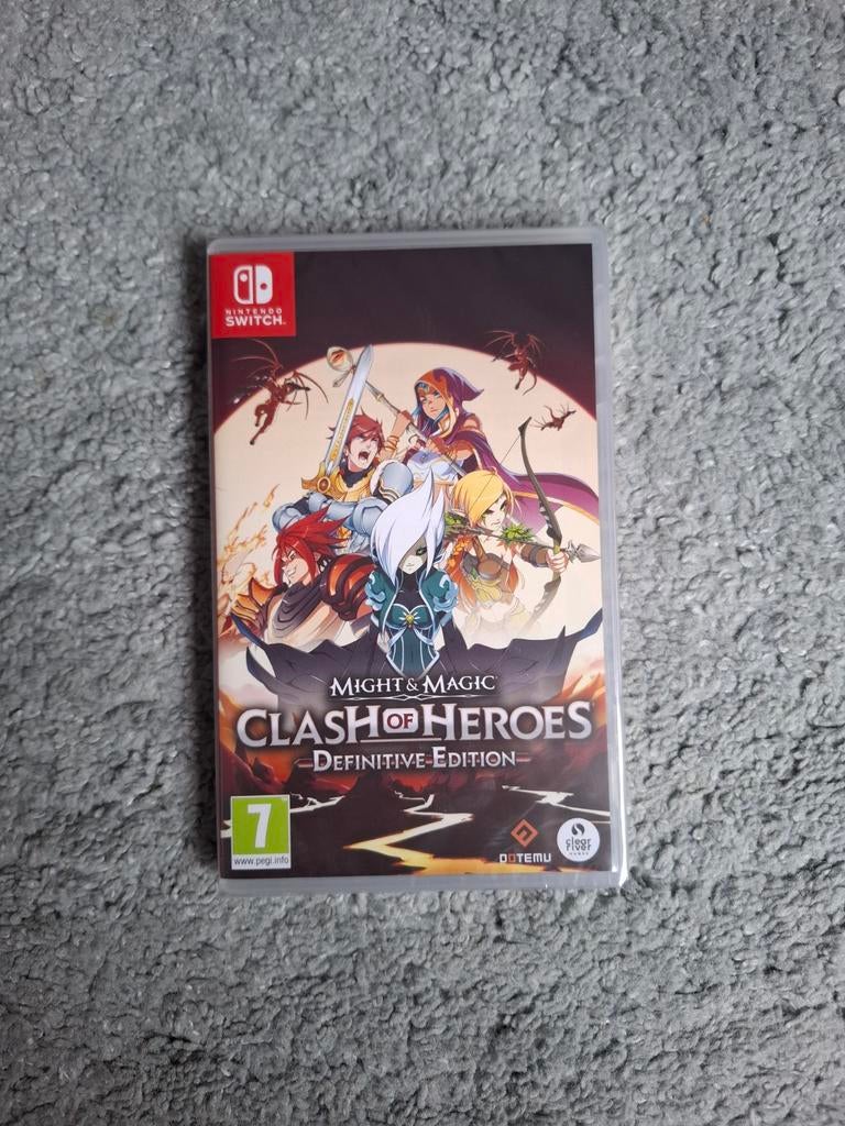 Might & Magic Clash of Heroes: Definitive Edition Switch, Ophalen, Eén computer, Role Playing Game (Rpg), Vanaf 12 jaar