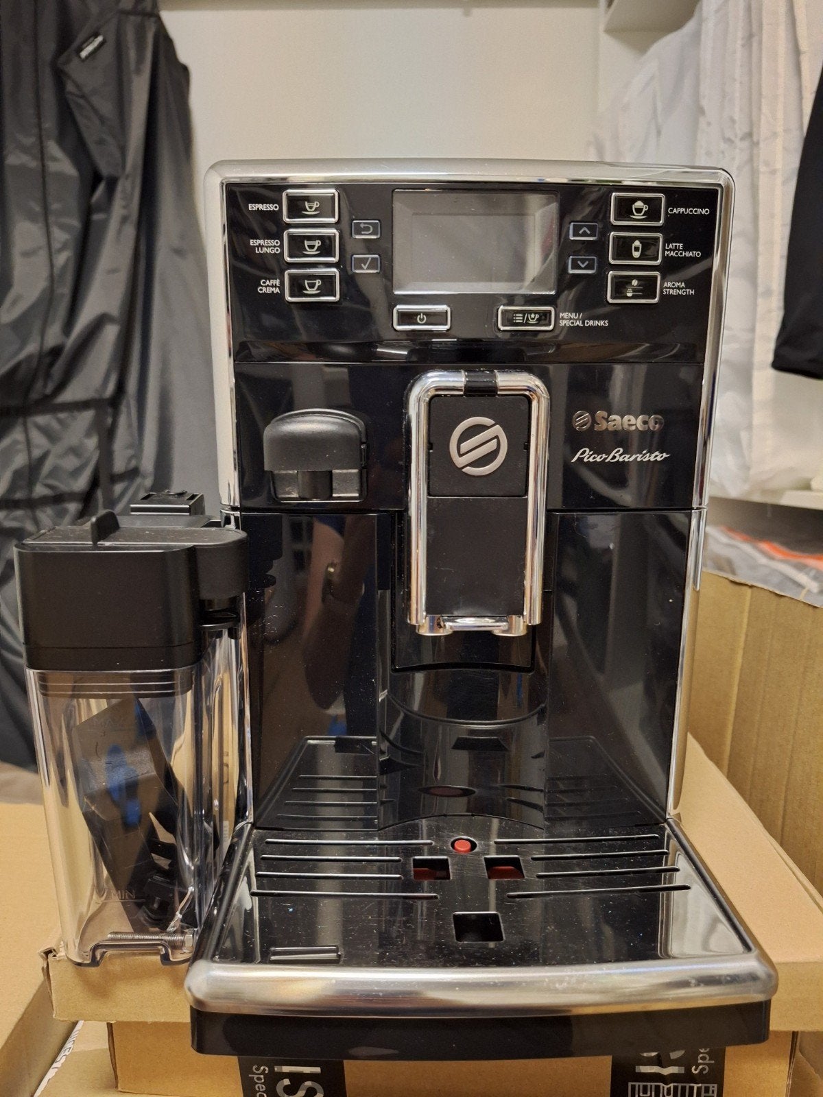 Philips Saeco PicoBaristo (Werkend), Ophalen, Espresso apparaat