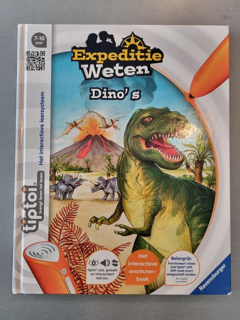 Tiptoi boek Expeditie Weten Dino's, Kinderen en Baby's, Ophalen of Verzenden