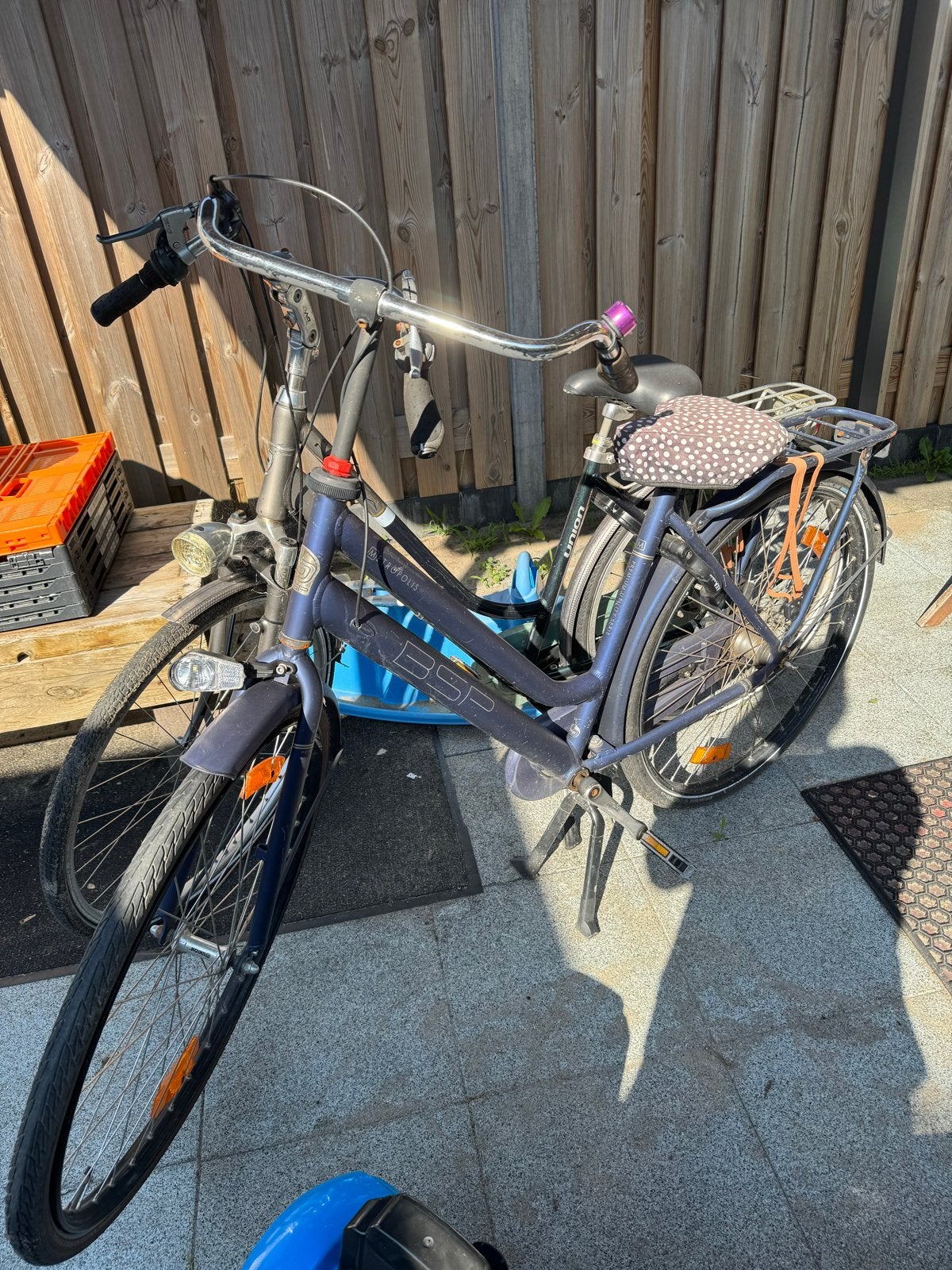 BSP stadsfiets met lage instap en Union fiets (opknapper), Ophalen, Gebruikt, Overige merken, (Extra) lage instap