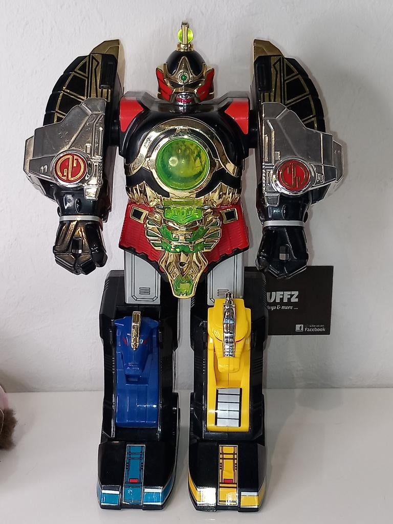 Vintage Power Rangers Zeo Megazord Bandai 1995, Gebruikt, Bandai, Ophalen of Verzenden, Bandai Co., Ltd., 5-4 Komagata 2-Chome, Taito-ku, Tokyo 111-8081, Japan