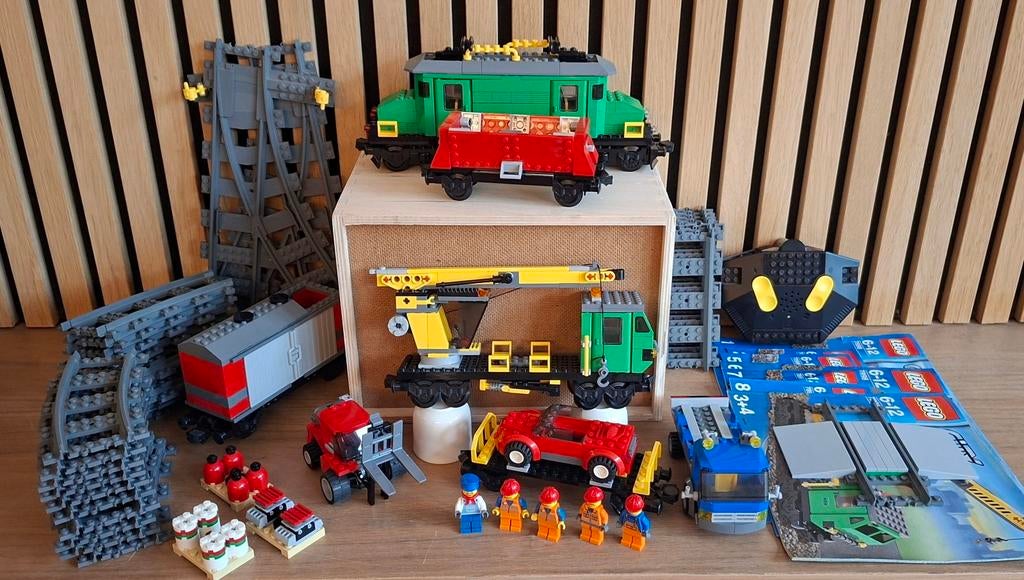 Lego Cargo Trein Deluxe / 7898, Kinderen en Baby's, Speelgoed | Duplo en Lego, Ophalen of Verzenden