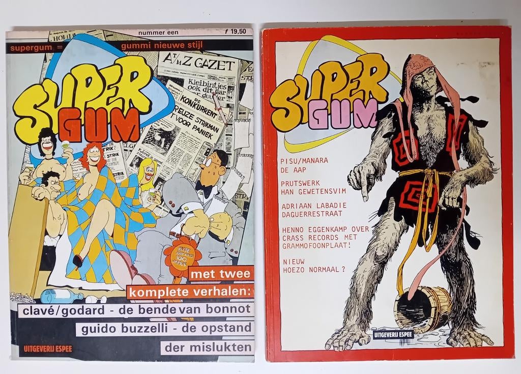 Supergum 1 en 2, Ophalen of Verzenden