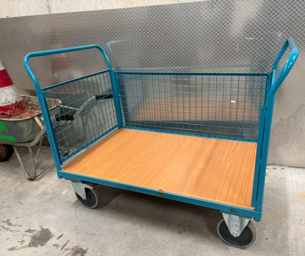 Transportwagen -Magazijnwagen, 100 liter of meer, Ophalen, Zo goed als nieuw, Transportkar